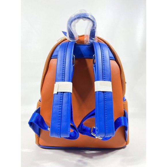 ✅️Loungefly NBA Philadelphia 76ers Basketball Textured Mini Backpack main image 6